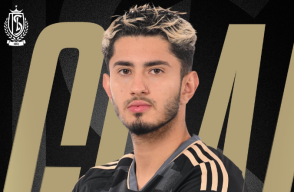 Steven Alzate, jugador colombiano que milita en el Standard de Lieja, de Bélgica.