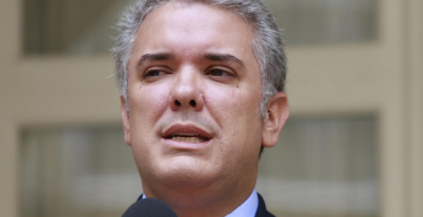 312723_Blu Radio. Iván Duque. Foto: AFP