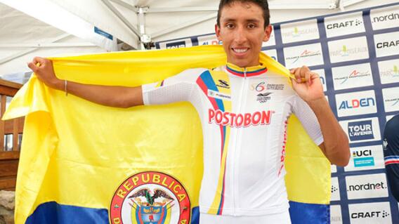 Cortesía: Éder Garcés, Federación Colombiana de Ciclismo