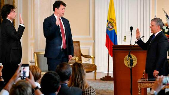 352315_Iván Duque, Hassan Nassar y Víctor Muñoz / Foto: Presidencia de Colombia 352315_Iván Duque, Hassan Nassar y Víctor Muñoz / Foto: Presidencia de Colombia