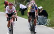 Egan Bernal en la etapa 15 del Giro de Italia 2025.