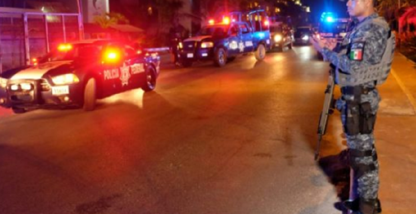 312163_BLU Radio. Tiroteo en Cancún / Foto: AFP.