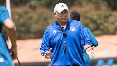 Hernán Torres, director técnico de Millonarios. 