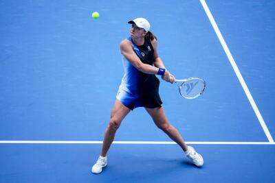 Iga Swiatek durante el WTA 1.000 de Pekín Iga Swiatek durante el WTA 1.000 de Pekín