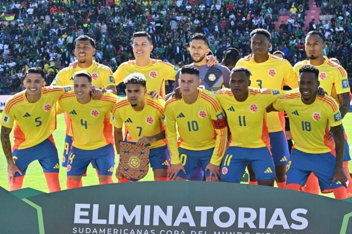 Alineación titular de la Selección Colombia para el partido contra Bolivia, por Eliminatorias Sudamericanas Alineación titular de la Selección Colombia para el partido contra Bolivia, por Eliminatorias Sudamericanas