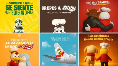 Apoyo marcas colombianas a Frisby Apoyo marcas colombianas a Frisby