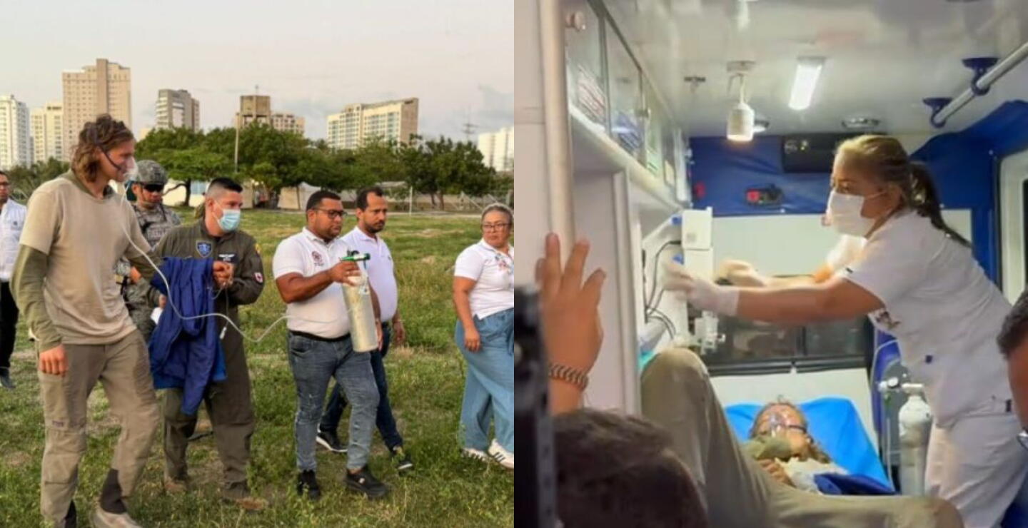 Rescatan tras 20 horas a estadounidense que quedó atrapado en la Sierra Nevada de Santa Marta