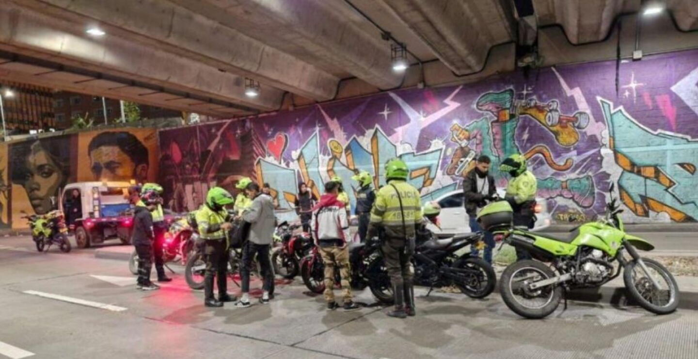Operativos contra piques ilegales en Bogotá