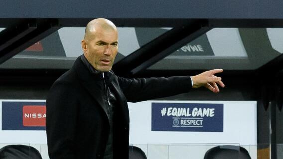 Zinedine Zidane, entrenador del Real Madrid Zinedine Zidane, entrenador del Real Madrid
