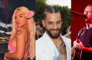 Karol G, Maluma y Coldplay