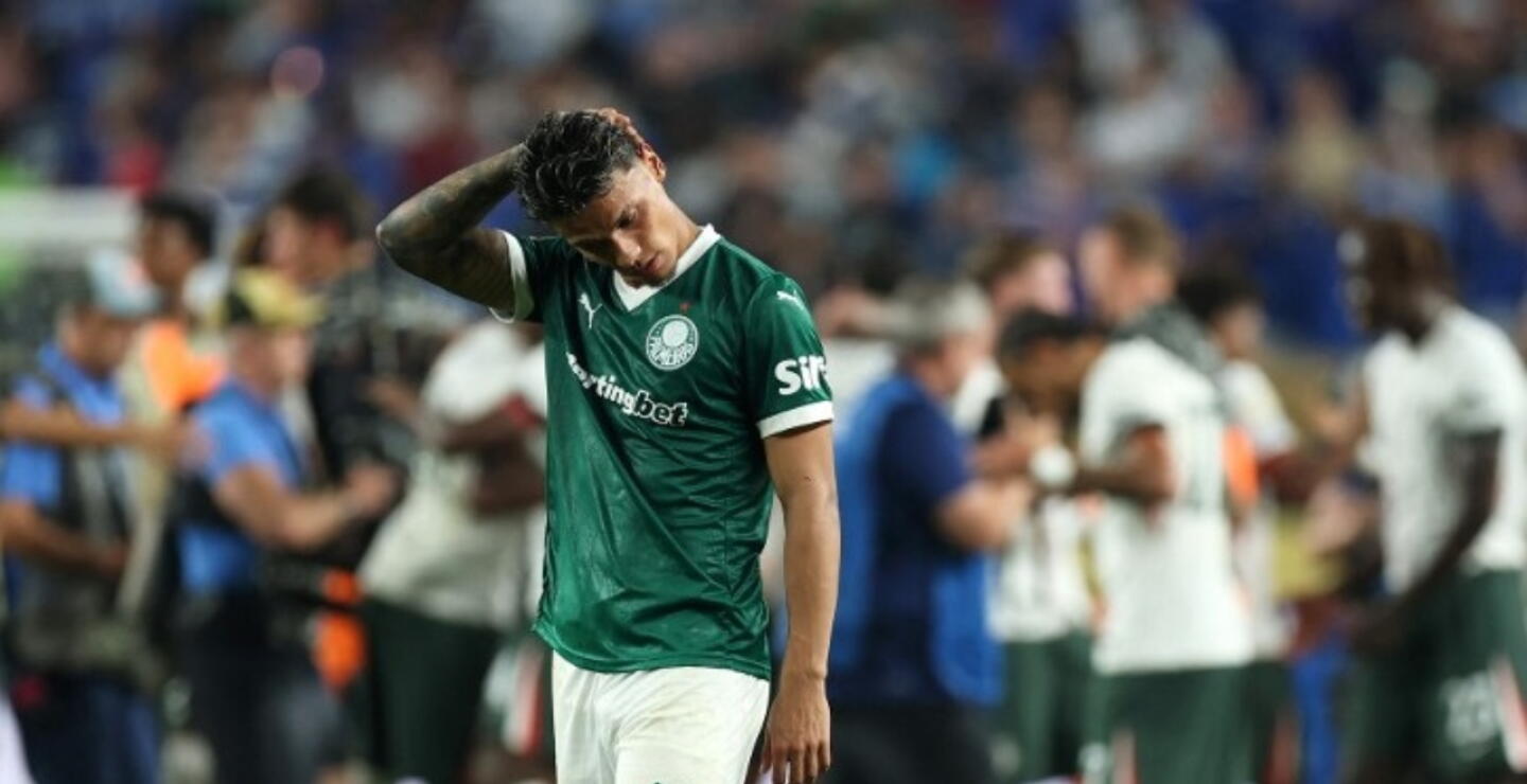 Richard Ríos quedó eliminado del Mundial de Clubes con Palmeiras. 