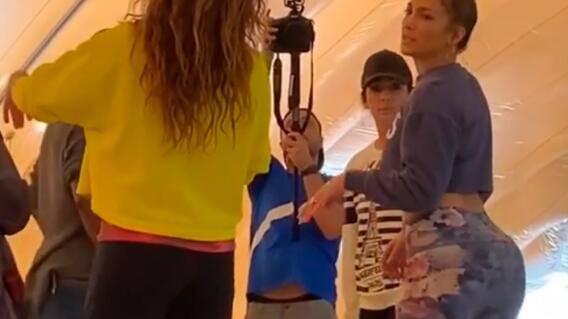 362540_Shakira y JLo // Foto: captura video Instagram @jlo