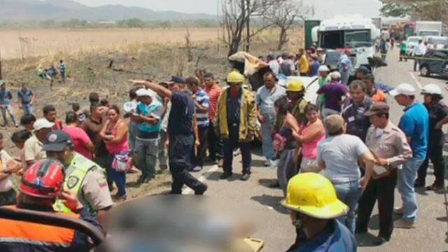 Doce muertos en accidente de Venezuela eran miembros de una familia colombiana