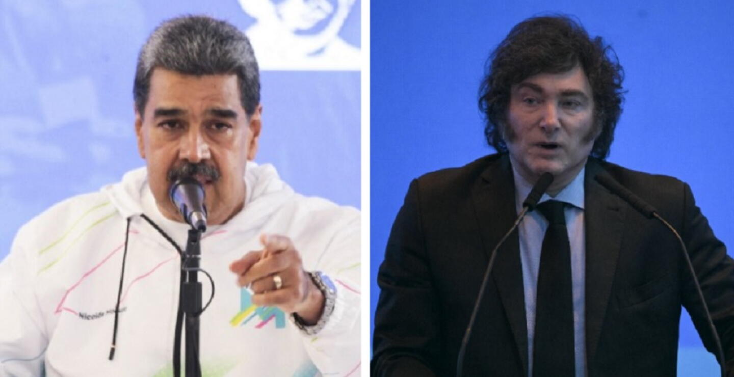 Nicolás Maduro dice que Javier Milei es "cómplice del genocidio contra el pueblo palestino"