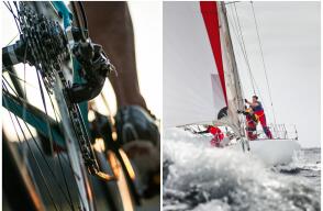 Ciclismo y Vela (Imagen de referencia).