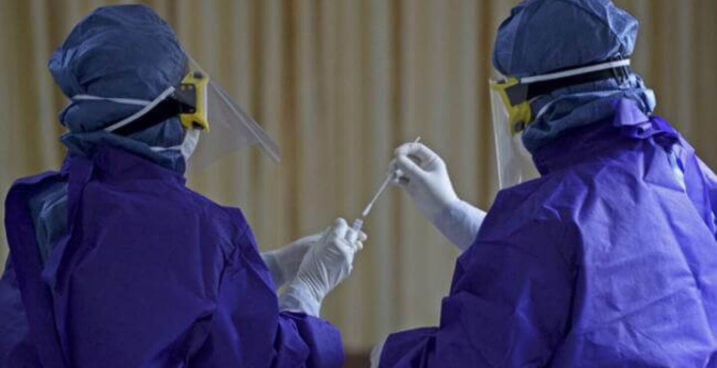 Prueba COVID-19 - Foto AFP