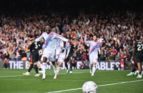 Jefferson Lerma fue figura con Crystal Palace vs. Nottingham Forest.