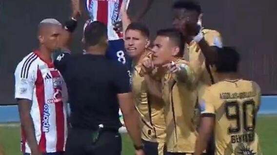 Águilas Doradas y Junior de Barranquilla se enfrentaron por la Liga Betplay II-2025.