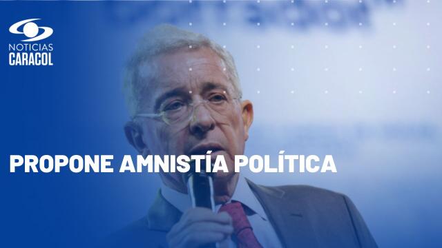 Álvaro Uribe es enfático en la inaplicabilidad de la ley de punto final Álvaro Uribe es enfático en la inaplicabilidad de la ley de punto final