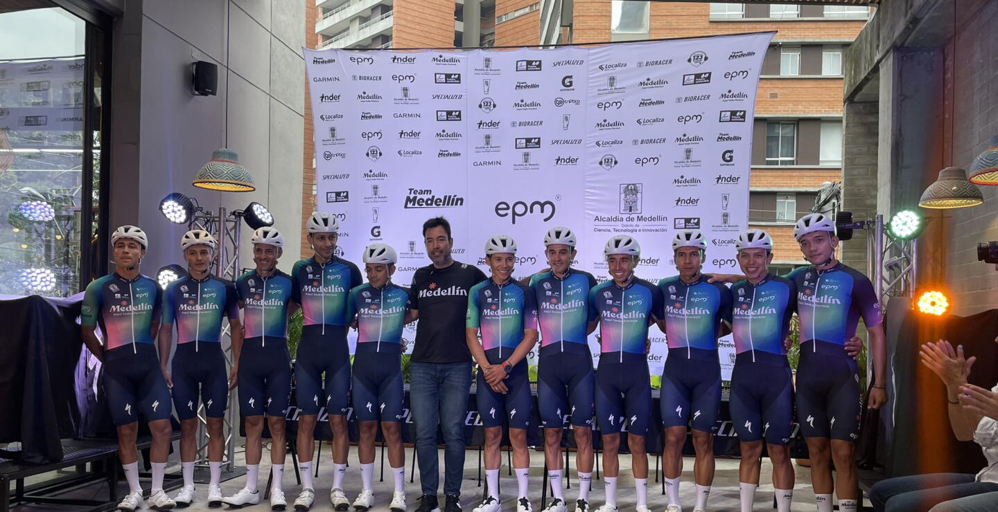 Nómina del Team Medellín para el 2023.