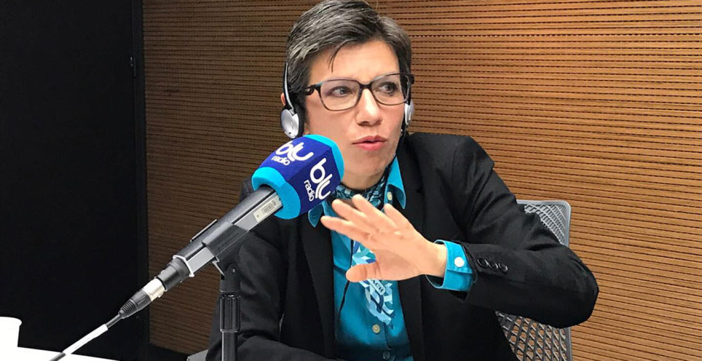 278626_Blu Radio. Claudia López. Foto: Blu Radio