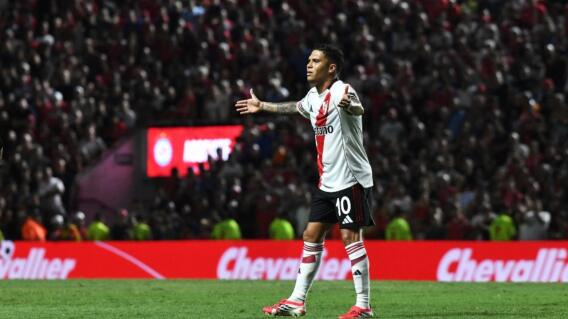 Juan Fernando Quintero, capitán de River Plate.