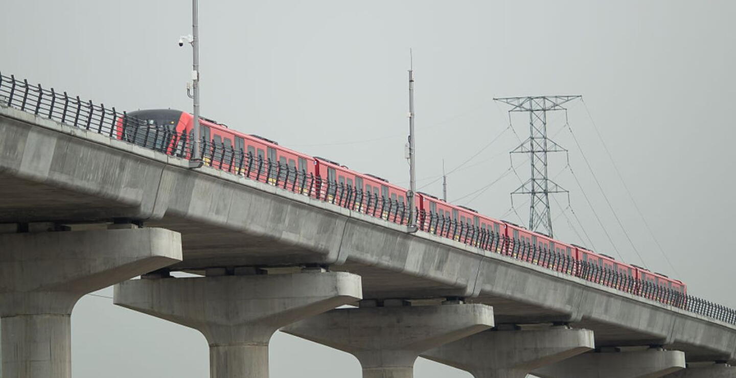 Línea 1 del Metro de Bogotá alcanza un avance de 82,33% y llega el tren número 19