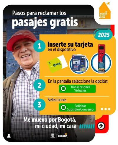 ¿Cómo reclamar pasajes gratis TransMilenio? ¿Cómo reclamar pasajes gratis TransMilenio?