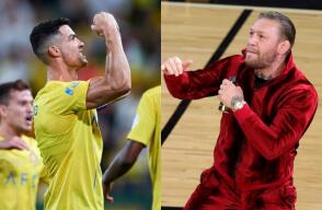 Cristiano Ronaldo y Conor McGregor