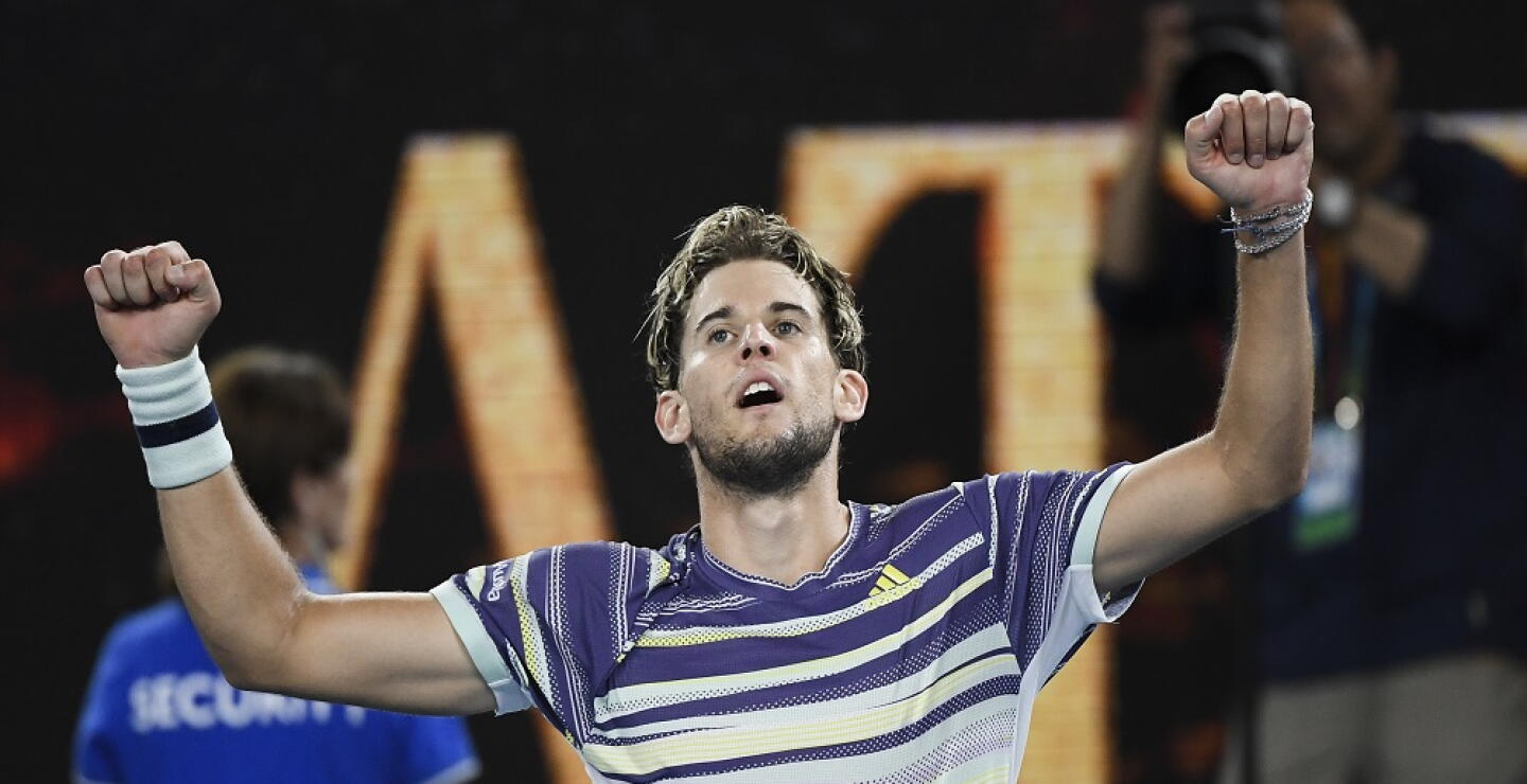 354096_BLU Radio. Dominic Thiem / Foto: AFP