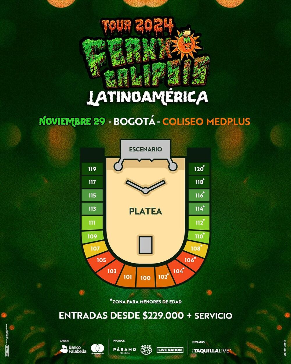 Feid en Bogotá boletas, precios y todo lo demás que hay que saber