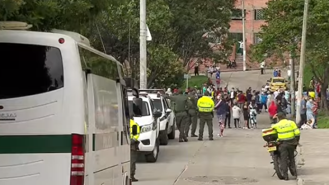 En Bogotá protestaron ante posible instalación de albergues temporales para venezolanos