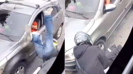 Motociclista murió en intento de robo en plena vía pública Motociclista murió en intento de robo en plena vía pública