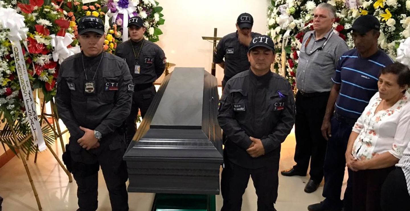 354798_BLU Radio. Funeral del miembro de CTI asesinado en el valle / Foto: Fiscalía