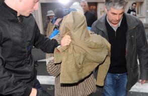 Jeremy Rimbaud, un confeso caníbal, al momento de su captura en 2011