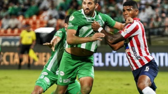 348574_BLU Radio. Atlético Nacional vs Junior // Foto Twitter: @nacionaloficial