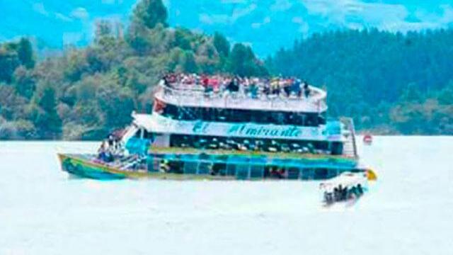 Por naufragio que dejó nueve muertos en Guatapé, sancionan a empresa dueña del barco