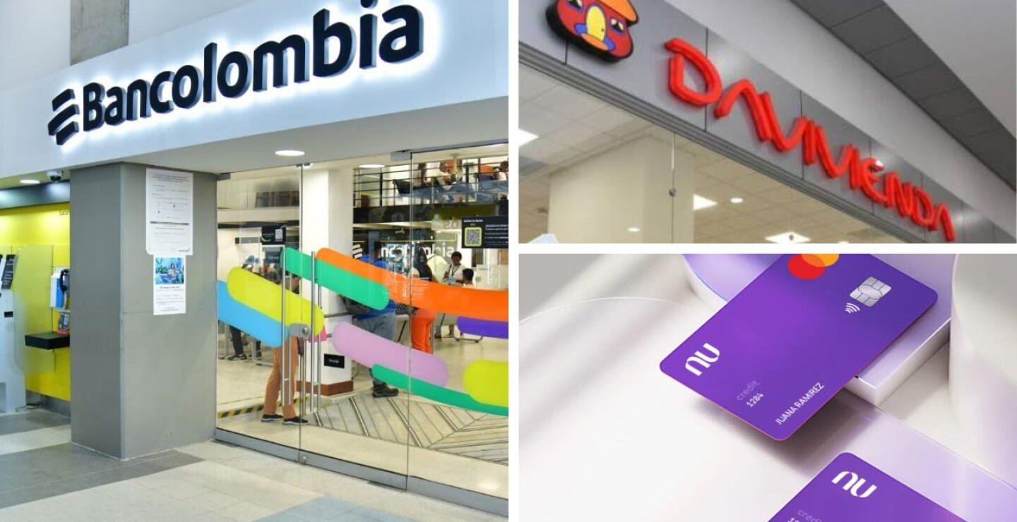 CDT Bancolombia, Davivienda y Nu