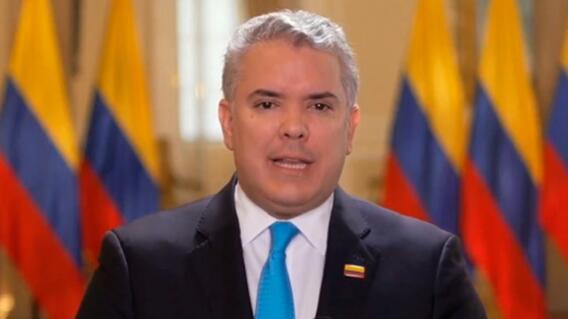 Iván Duque habla de la paz en Colombia Iván Duque habla de la paz en Colombia