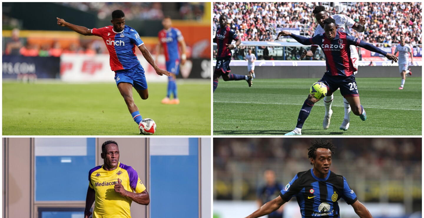 Jefferson Lerma, Jhon Jáner Lucumí, Yerry Mina y Juan Guillermo Cuadrado, preocupan en Colombia.