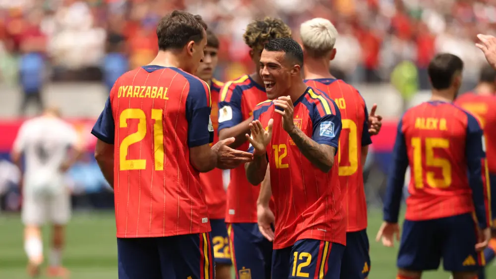 Selección de España vs. Selección de Austria 