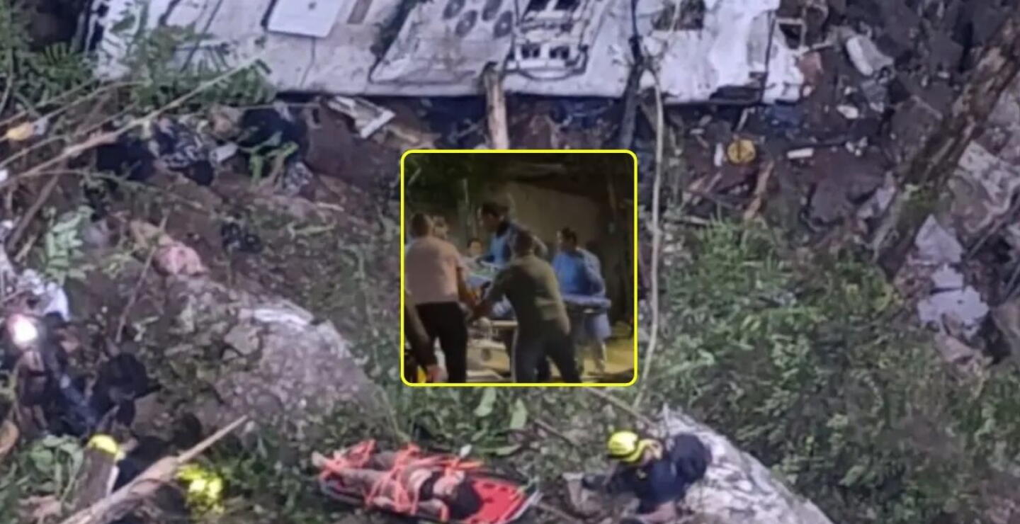 Doloroso video de accidente de bus escolar en Medellín; estudiantes fallecidos