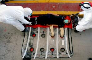 362295_Bioseguridad coronavirus // Foto: AFP