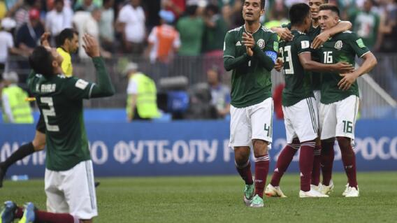 309052_BLU Radio. Alemania vs México, Mundial de Rusia 2018 / Foto: AFP.