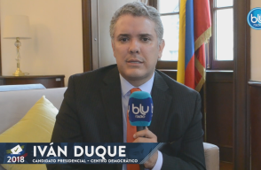 299457_BLU Radio. Iván Duque / Foto: BLU Radio