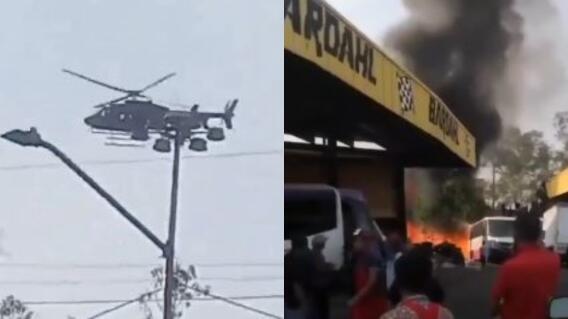 Video: desplome de helicóptero privado en México deja tres muertos