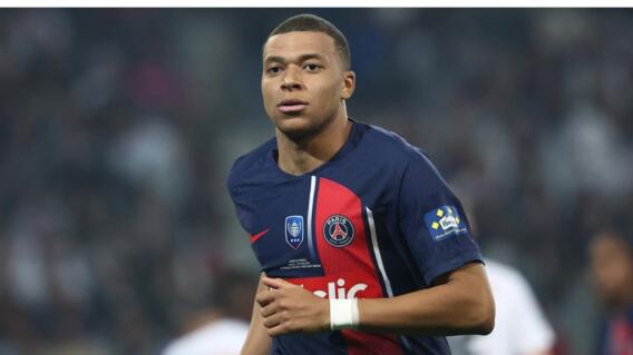 Kylian Mbappé en su paso por el PSG.