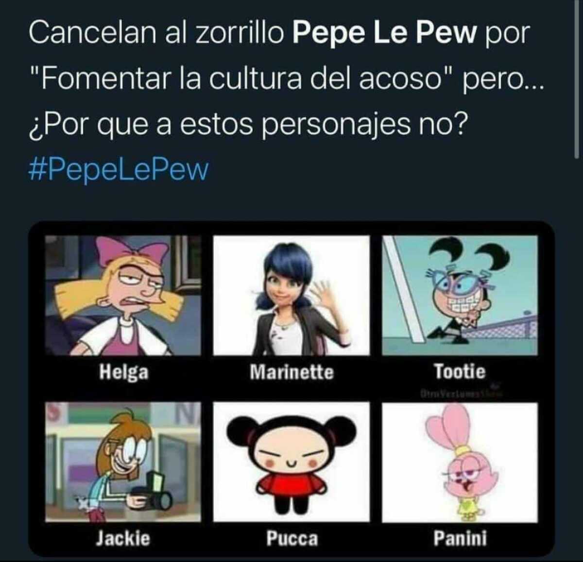 caricaturas femeninas tras críticas a pepe le pew.jpg