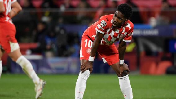 Yaser Asprilla se lamenta por una nueva derrota de Girona contra AC Milan, por Champions League Yaser Asprilla se lamenta por una nueva derrota de Girona contra AC Milan, por Champions League