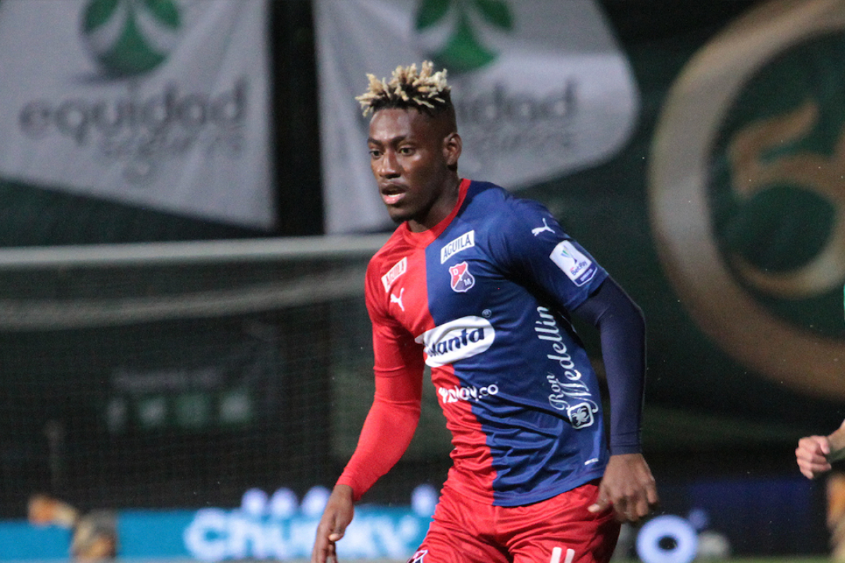 Mauricio Cortés, jugador de Independiente Medellín. Colprensa.png
